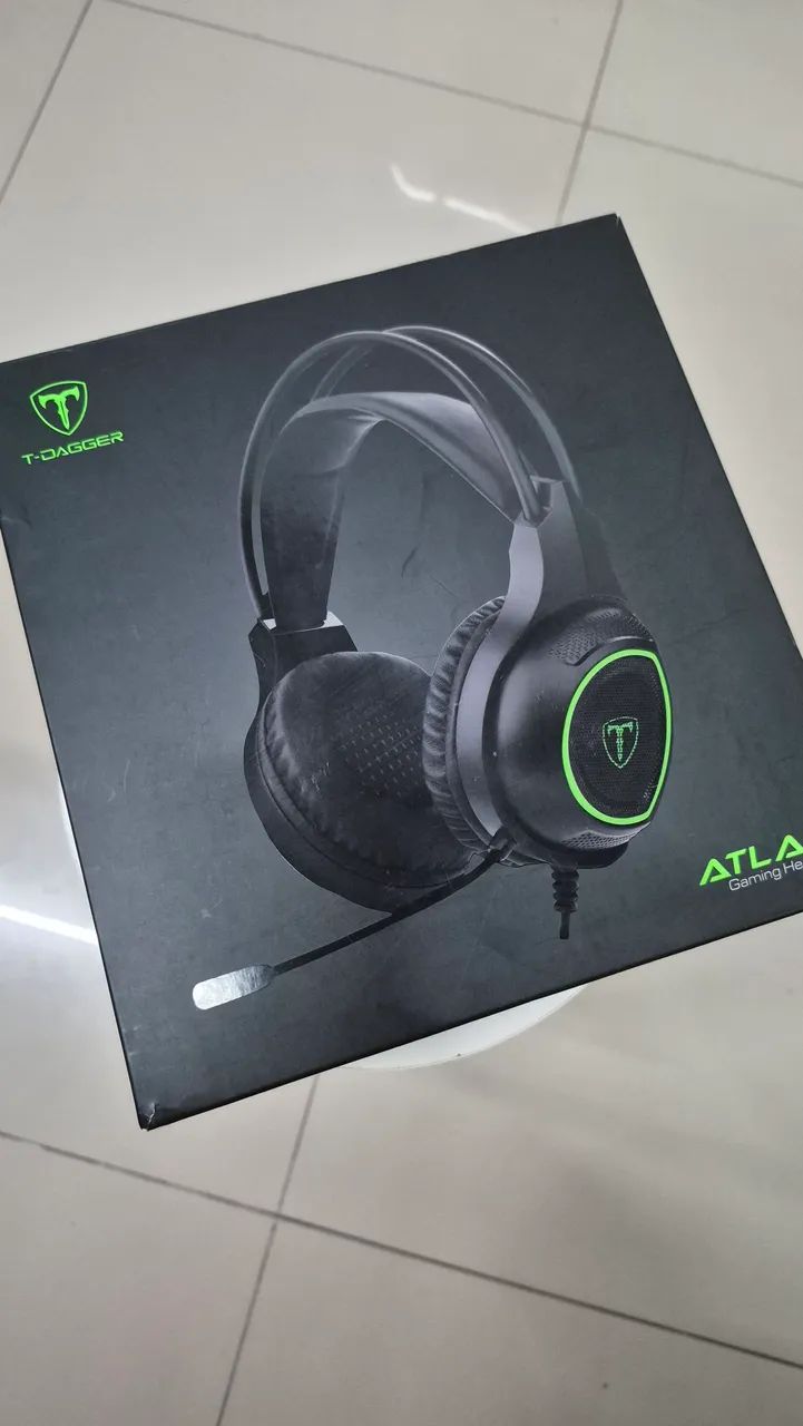 Headset Gamer T-Dagger Atlas LED com Microfone - R$ 80 - Foto 5
