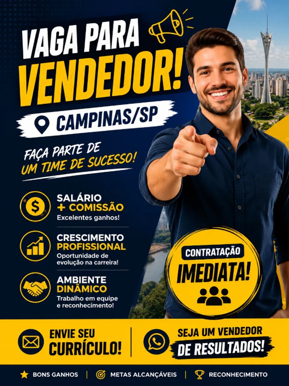 VENDEDOR PARA CAMPINAS