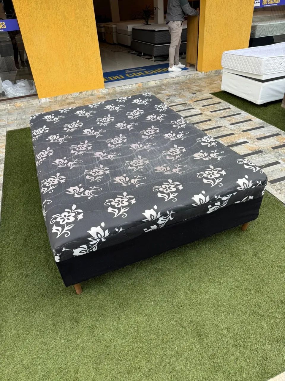 Cama box Casal CONJULGADA USADA - ENTREGAMOS  - Foto 4