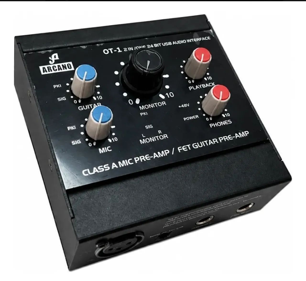Interface De Áudio Arcano Ot-1 Usb Pre-amp (Usado)