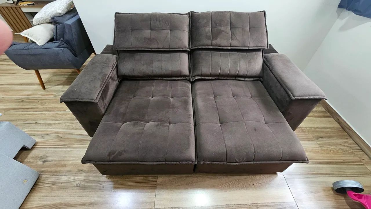 Sofa encosto e assento retrátil  - Foto 5