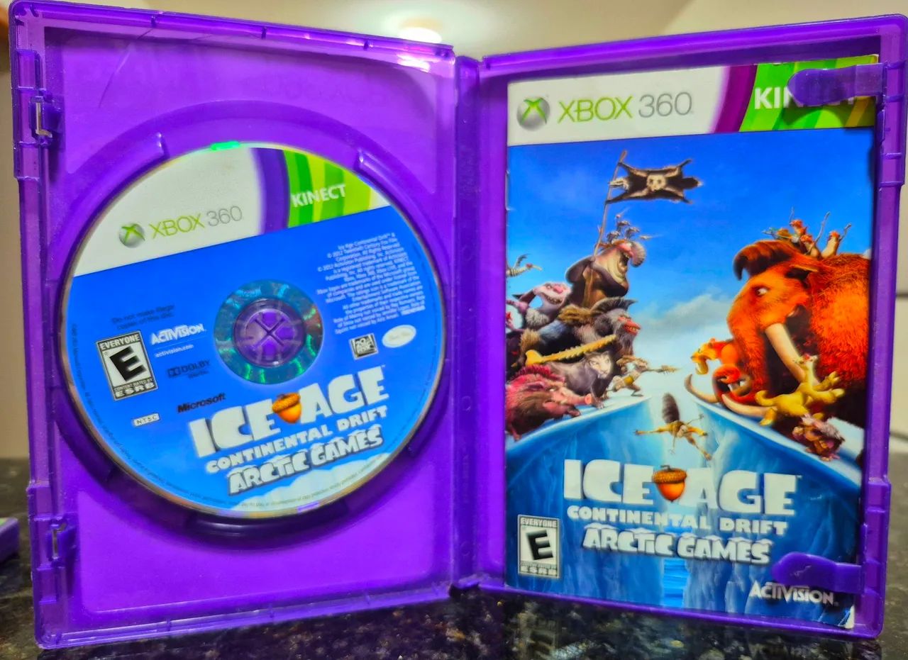 ICEAGE CDセット Jogo Ice Age: Continental Drift - Arctic Games' para Xbox 360