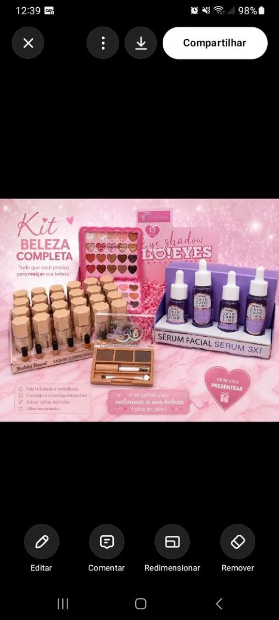 Kit Beleza completa 