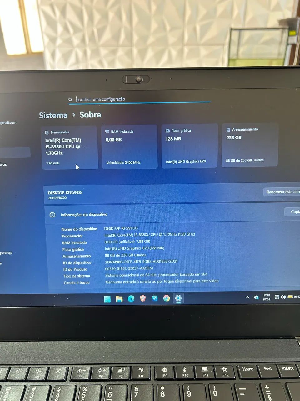 Notebook Lenovo ThinkPad T480  - Foto 3