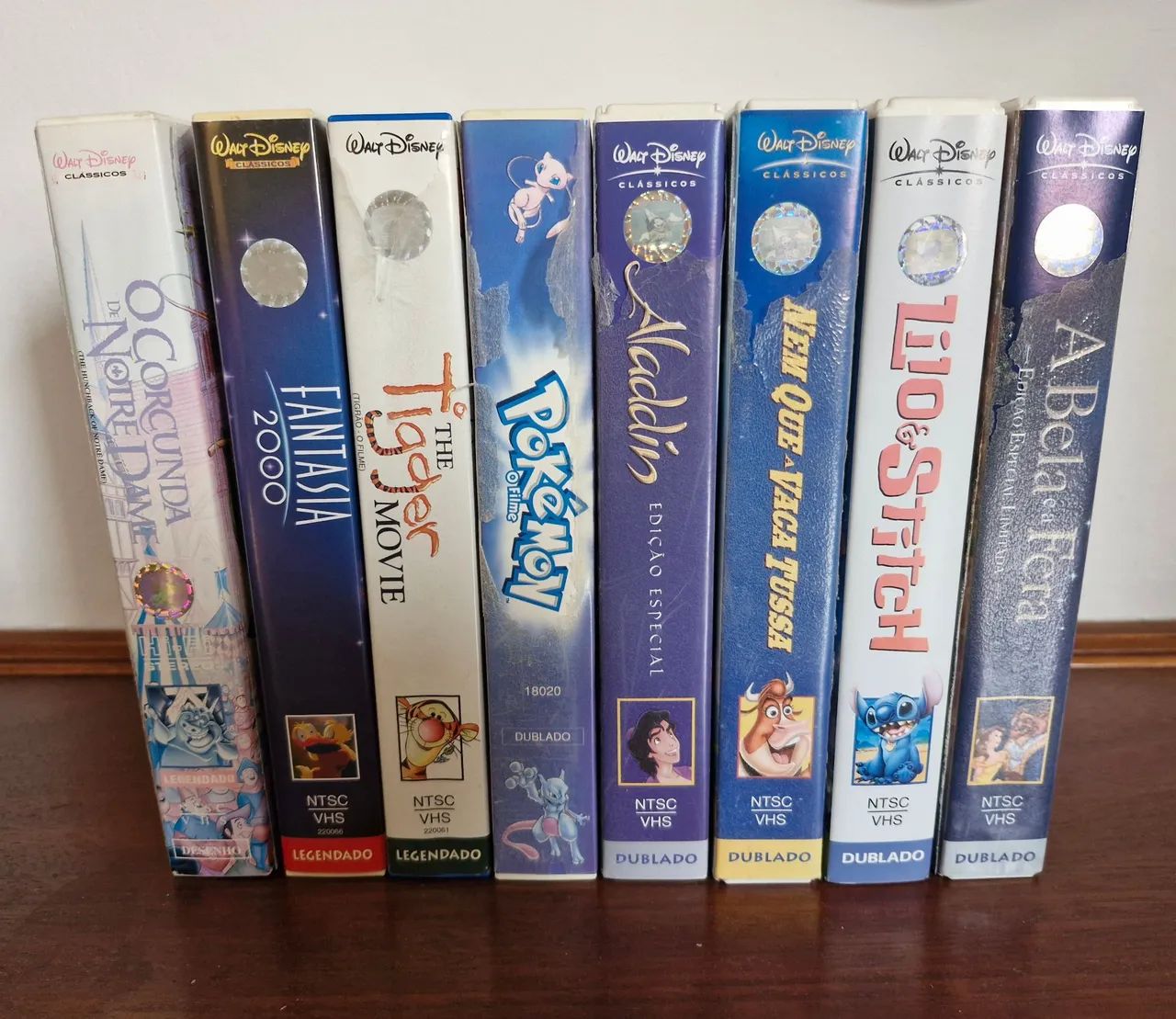 8 fitas VHS desenhos DISNEY - todas Originais - Foto 3