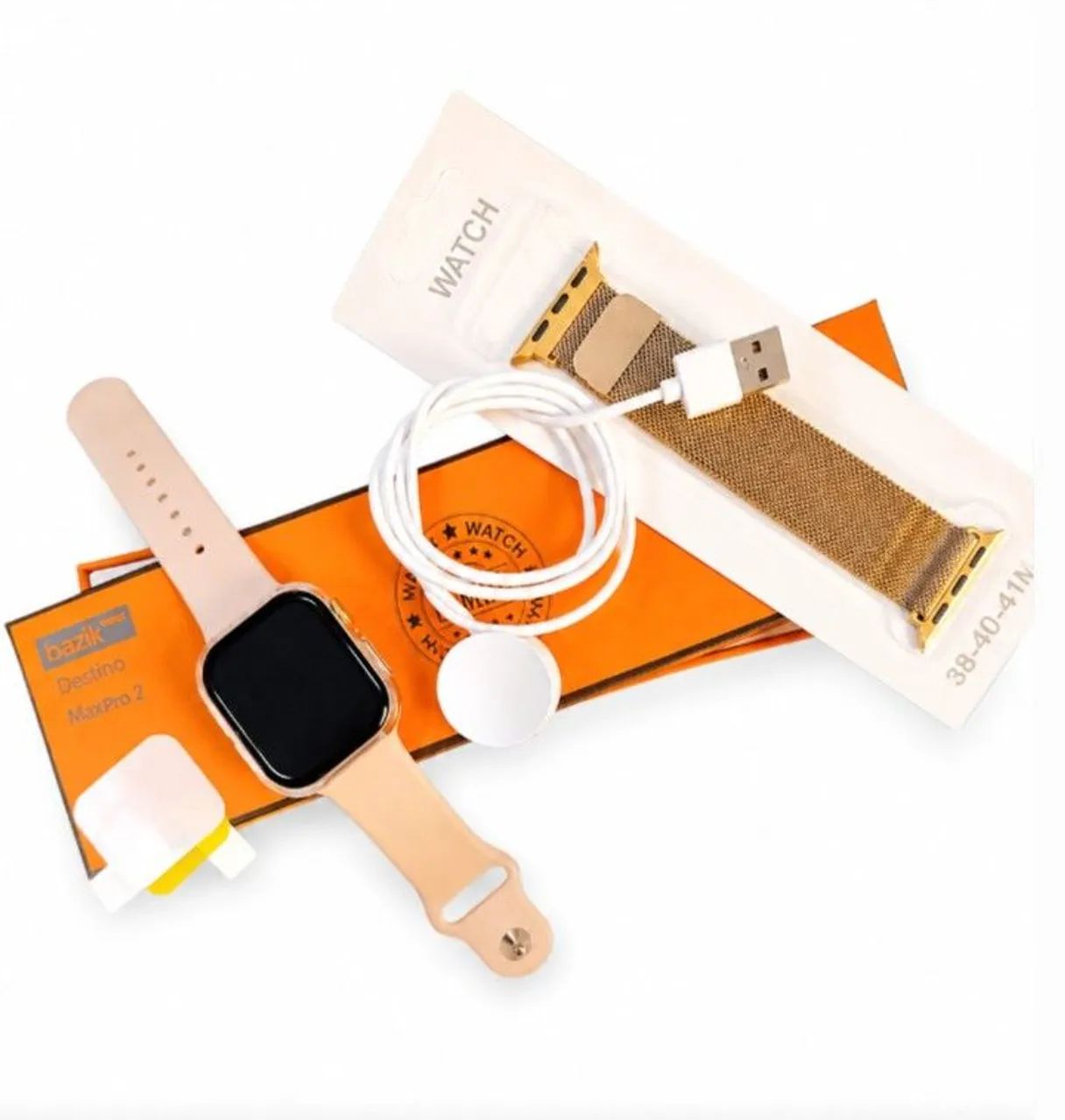 Smartwatch W10 Mini Serie 10 ROSA AMOLED - Foto 4