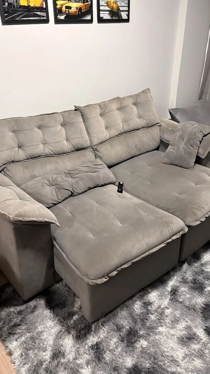 Conjunto Sofa retrátil 