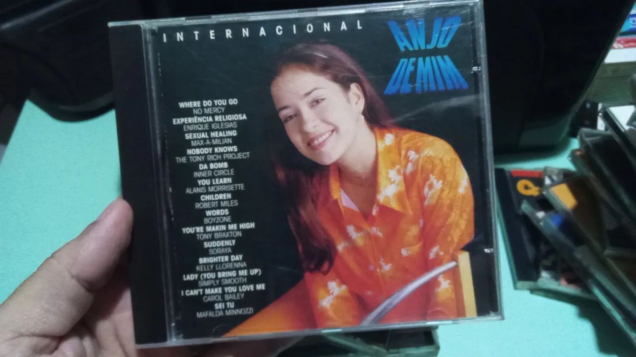 CD original novela "Anjo de Mim" internacional 
