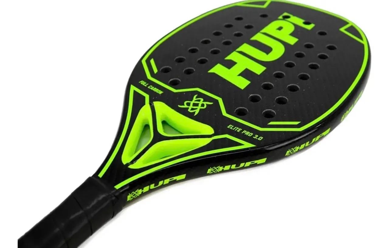 Raquete Beach Tênis Carbono Marca Hupi