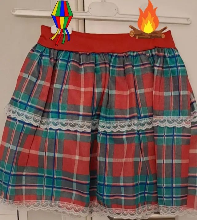 Roupas de São João para recém-nascido até 1 ano. +5,00 e leve GRÁTIS um vestido  - Foto 4