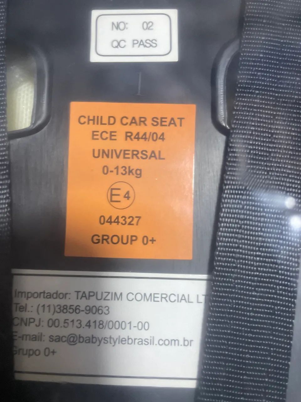 cadeira para auto 105 Baby Style - Foto 5