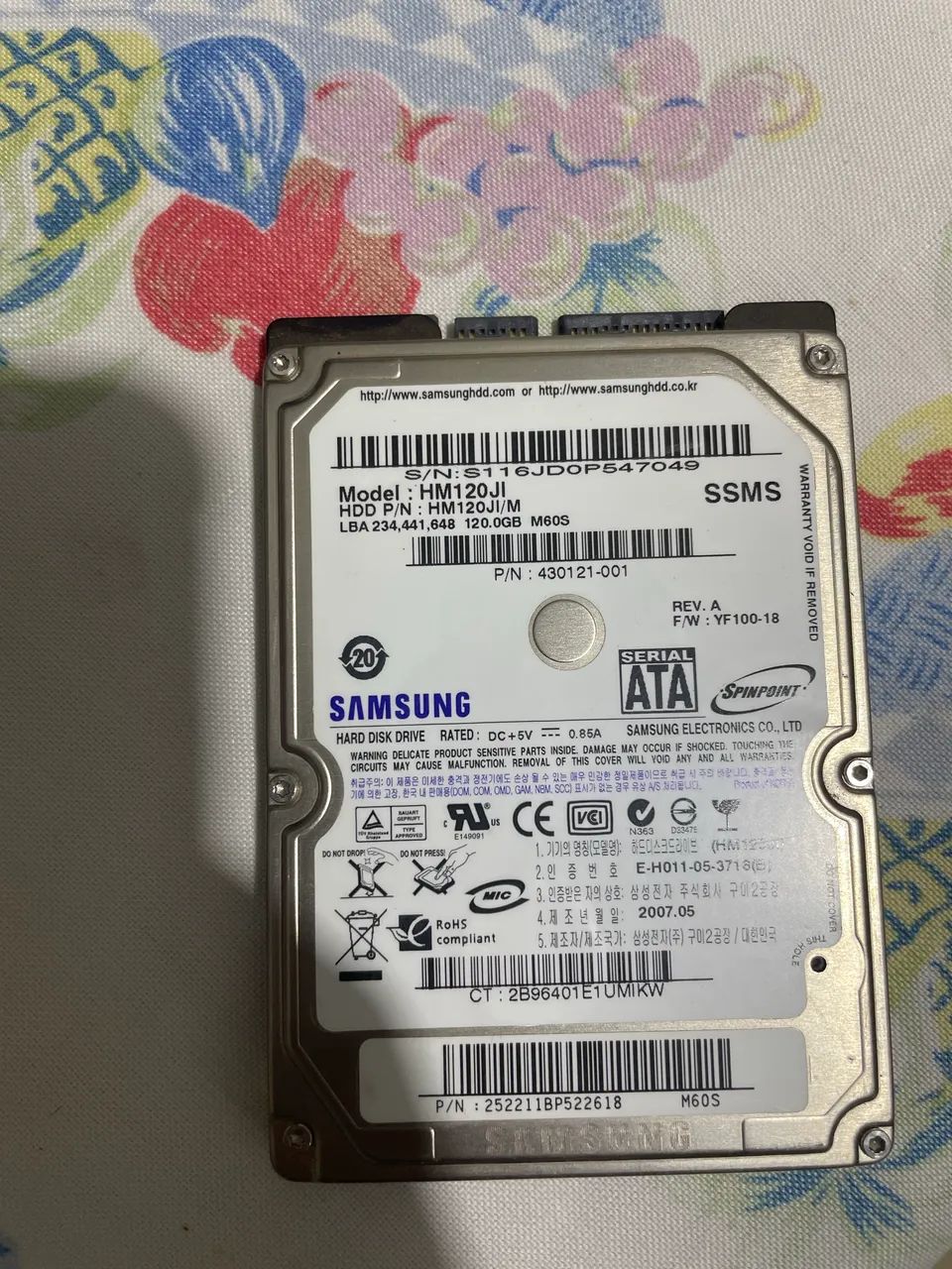 Hd 120gb Samsung 65690768435074121