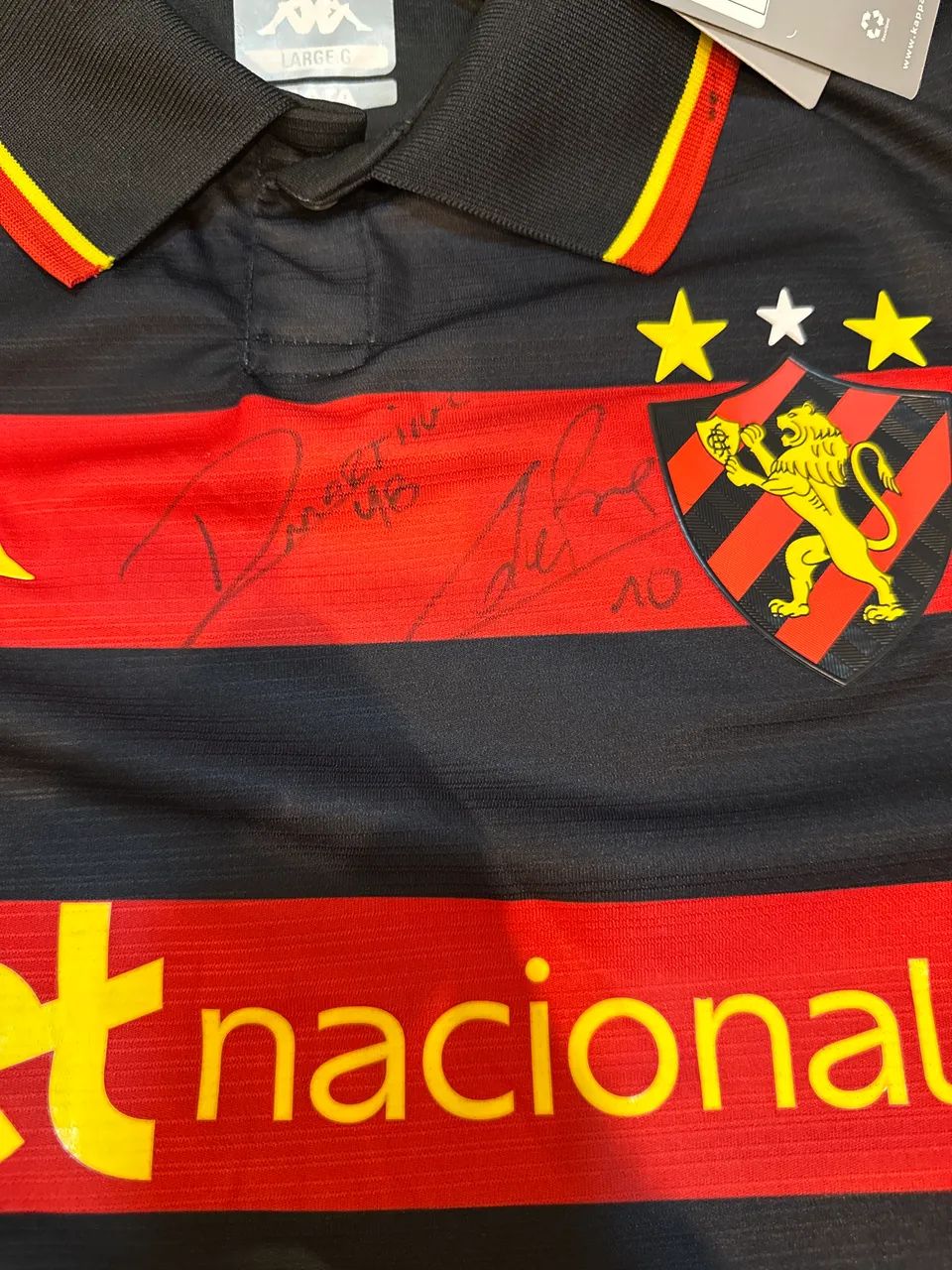 Camiseta Sport Recife autografada  - Foto 4