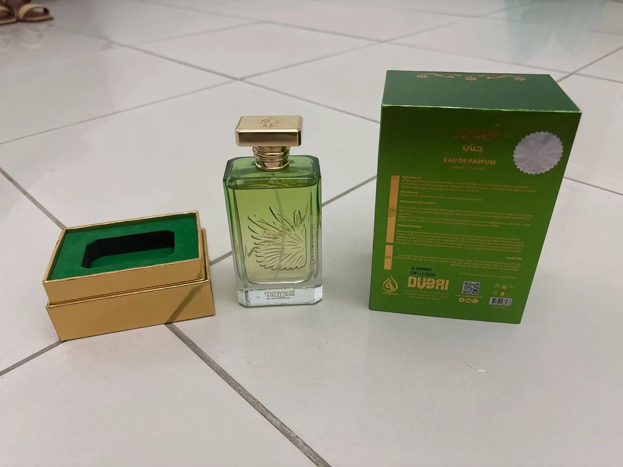 Perfume Árabe Jinan Mawwal Original- 100ml - Foto 5