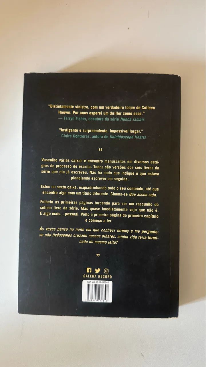 Vendo Livro Verity  - Foto 2