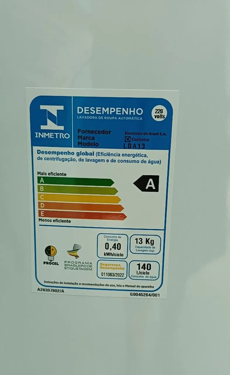 Lavadora Electrolux LDA13 13KG - Foto 4