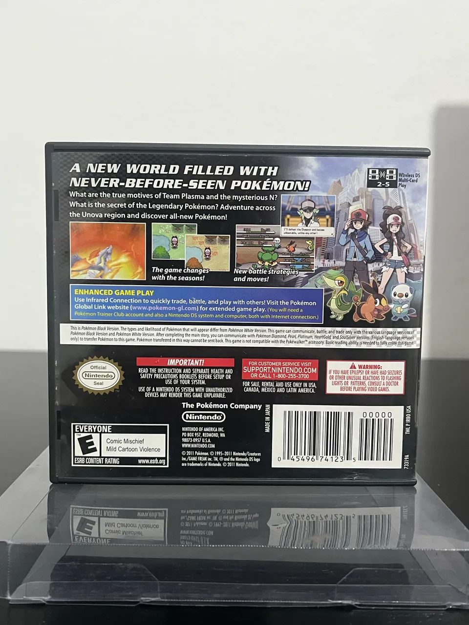 Pokémon Black Version Original Nintendo DS 3DS  - Foto 3