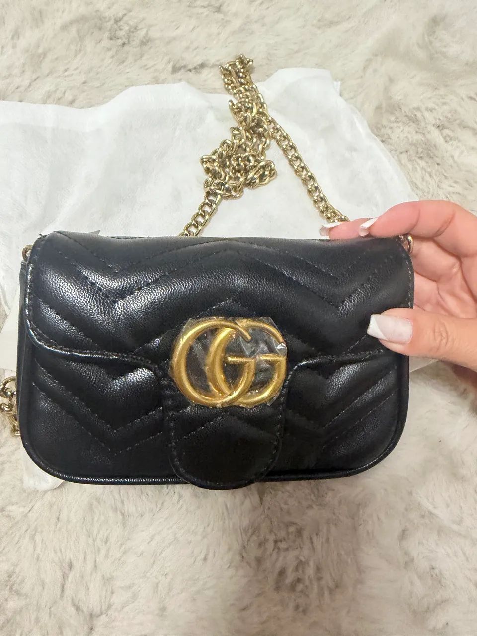 Bolsa Gucci em couro linha premium  - Foto 2