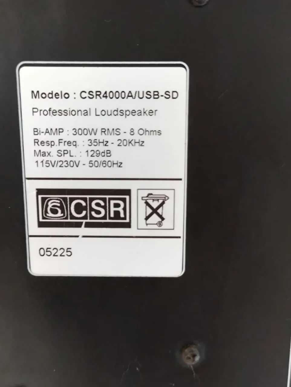 Caixa Ativa CSR4000A de 15 polegadas - Foto 2