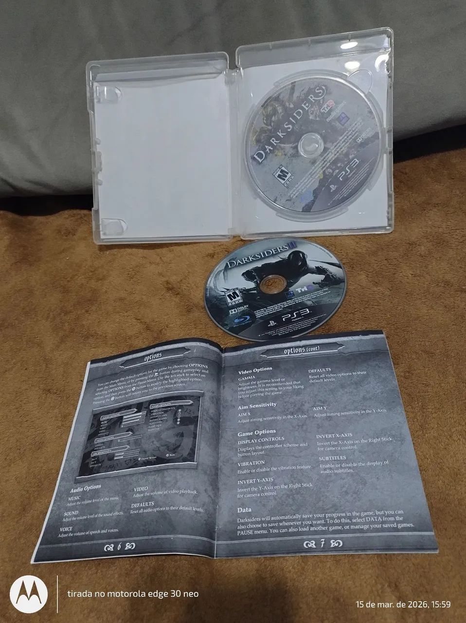 Darksiders collection original funcionando perfeitamente  - Foto 3