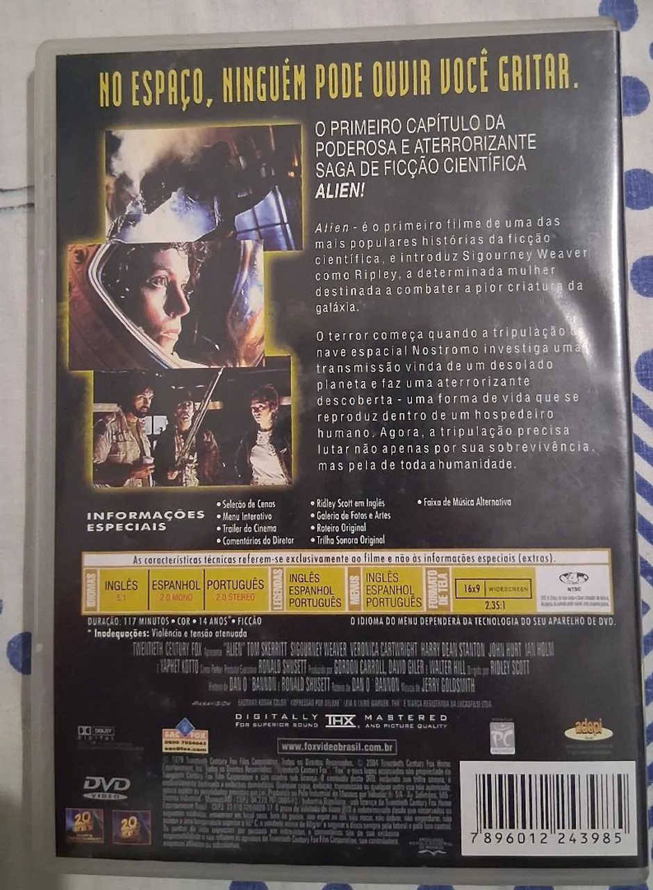 DVD ALIEN - CENAS EXTRAS - Foto 3