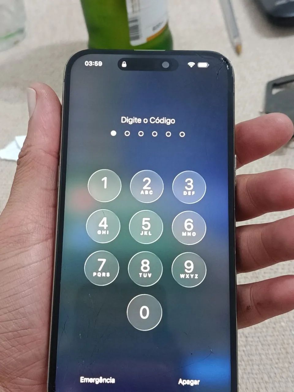 iPhone 15 pro Max 256G com blindagem  - Foto 2