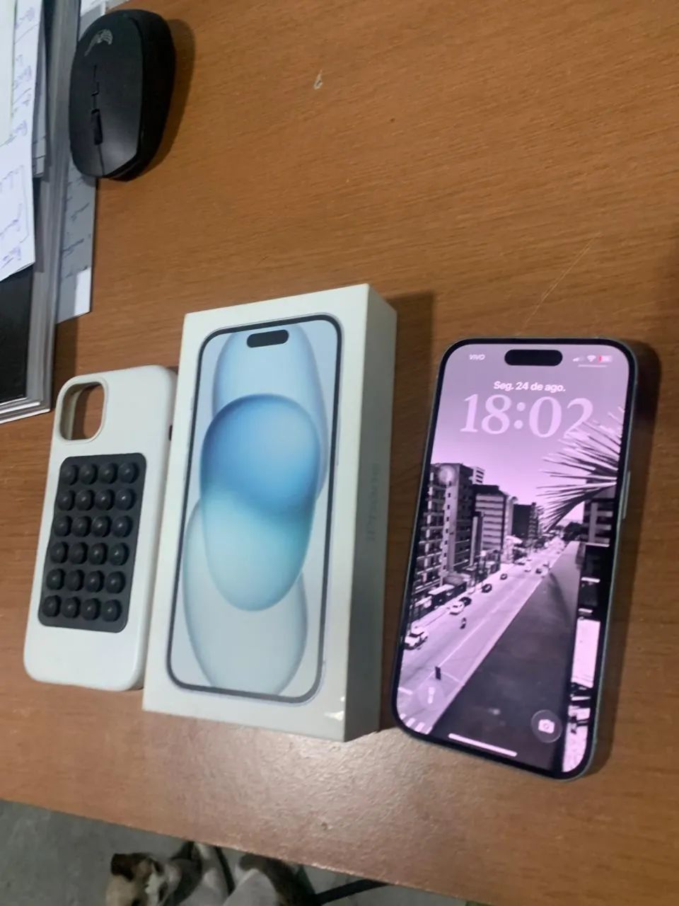 Iphone15 256gb 1 ano de uso  - Foto 3