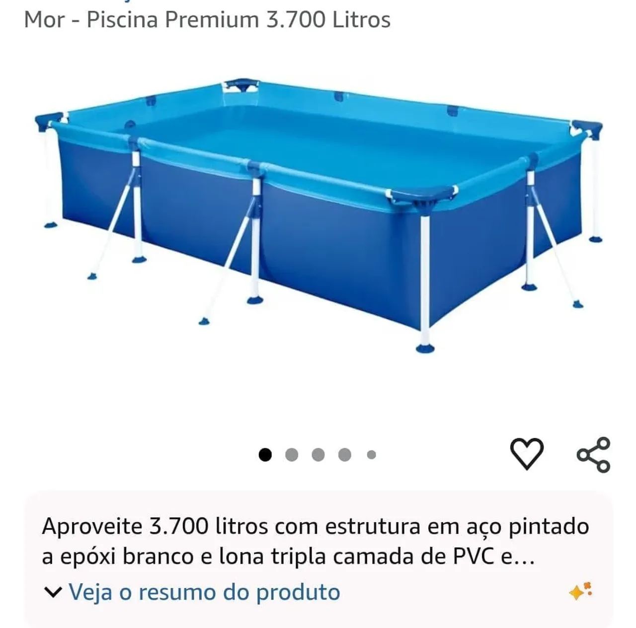 Vende-se piscina 3.700L  - Foto 3