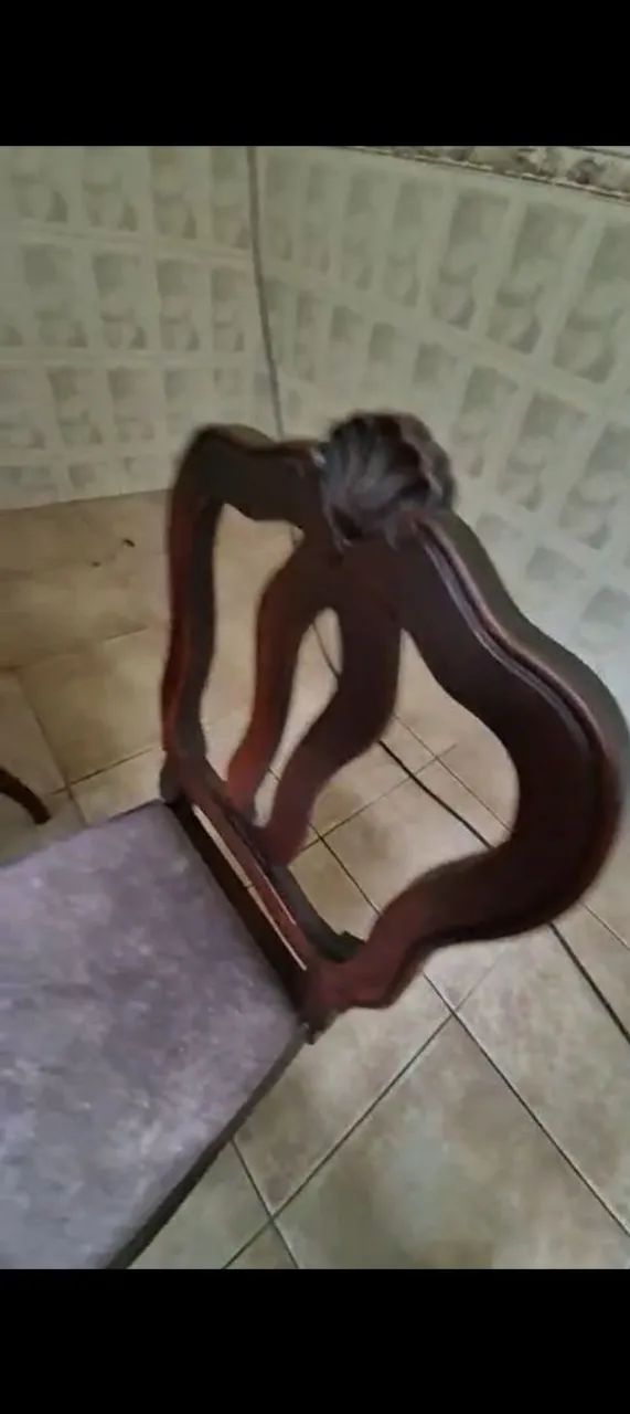 Mesa madeira  lei c 4 cadeiras65204505160835121