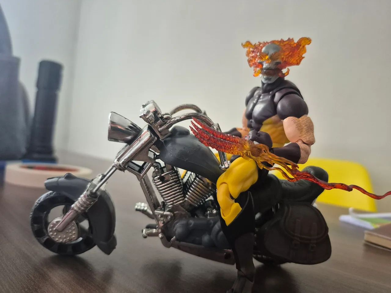 Wolverine Hellverine ct toys + moto custom - Foto 4