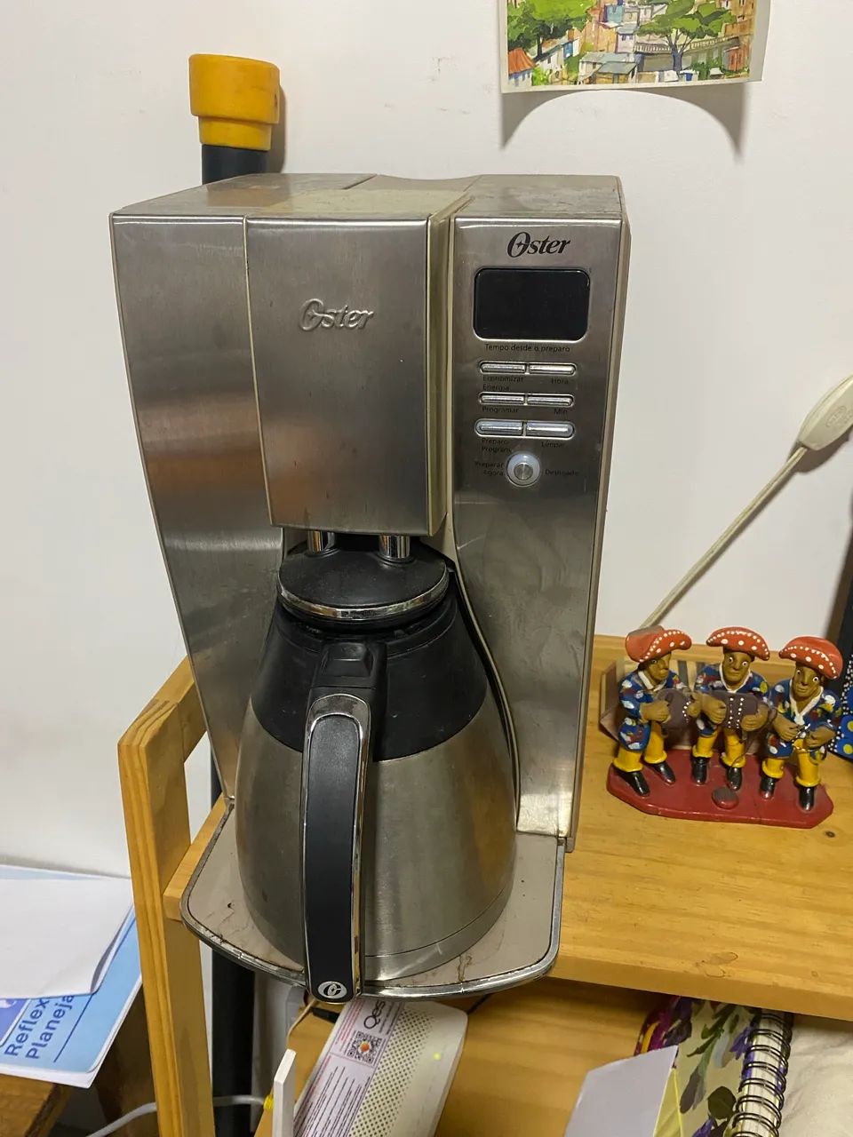 Vendo cafeteira oster, elétrica, programável. Aceito cartão