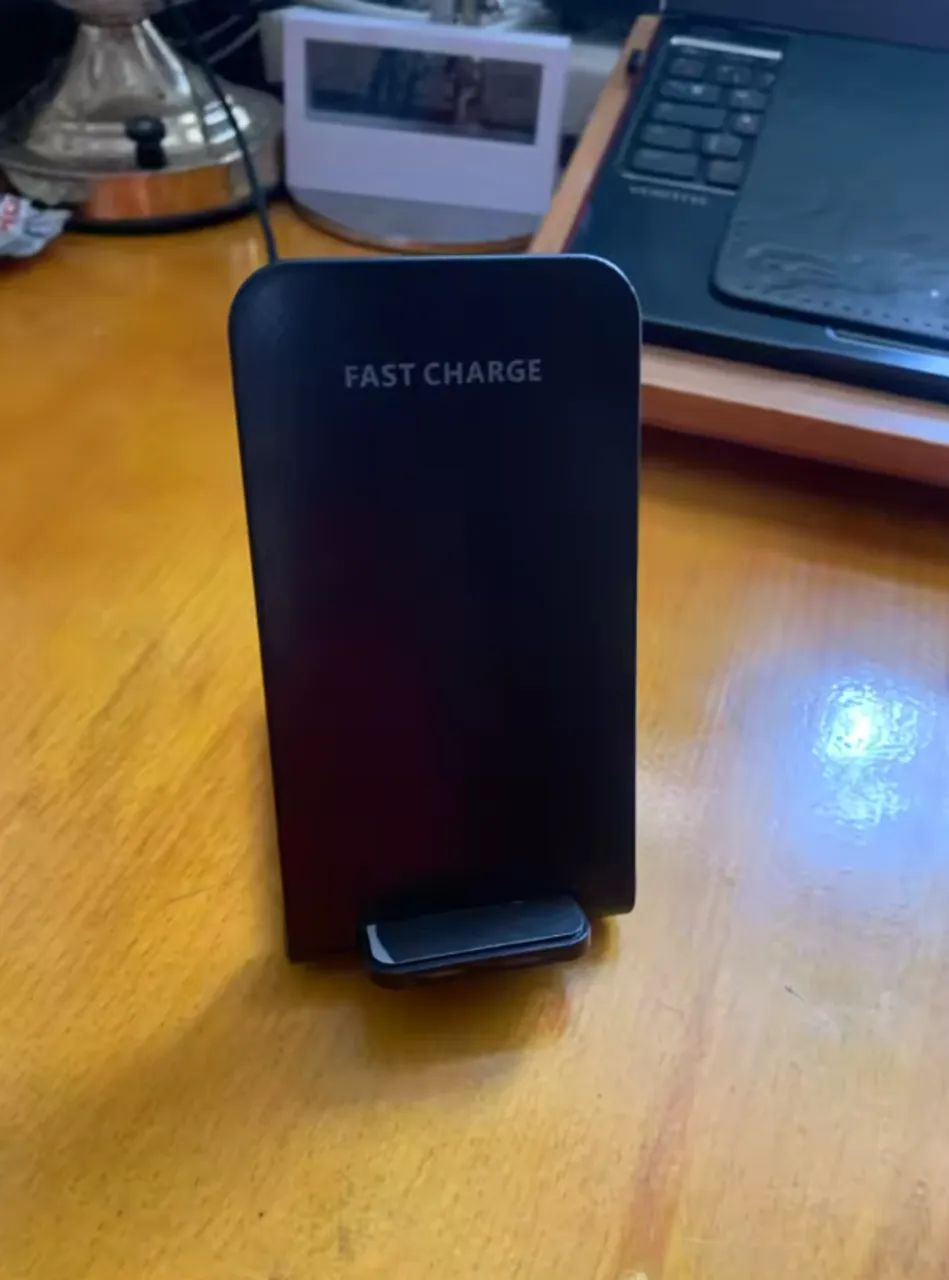 Carregador  Sem Fio de mesa para Iphone e Androide