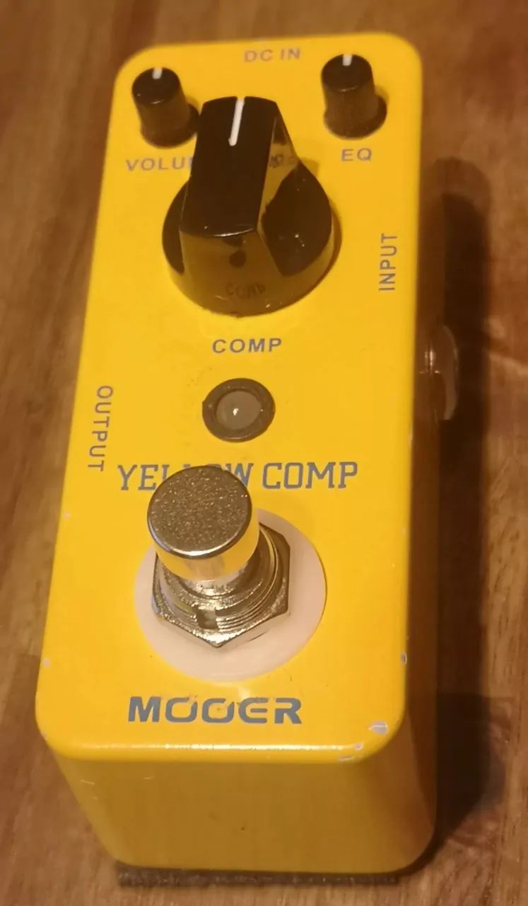 Yellow Comp - Mooer Compressor - Foto 2