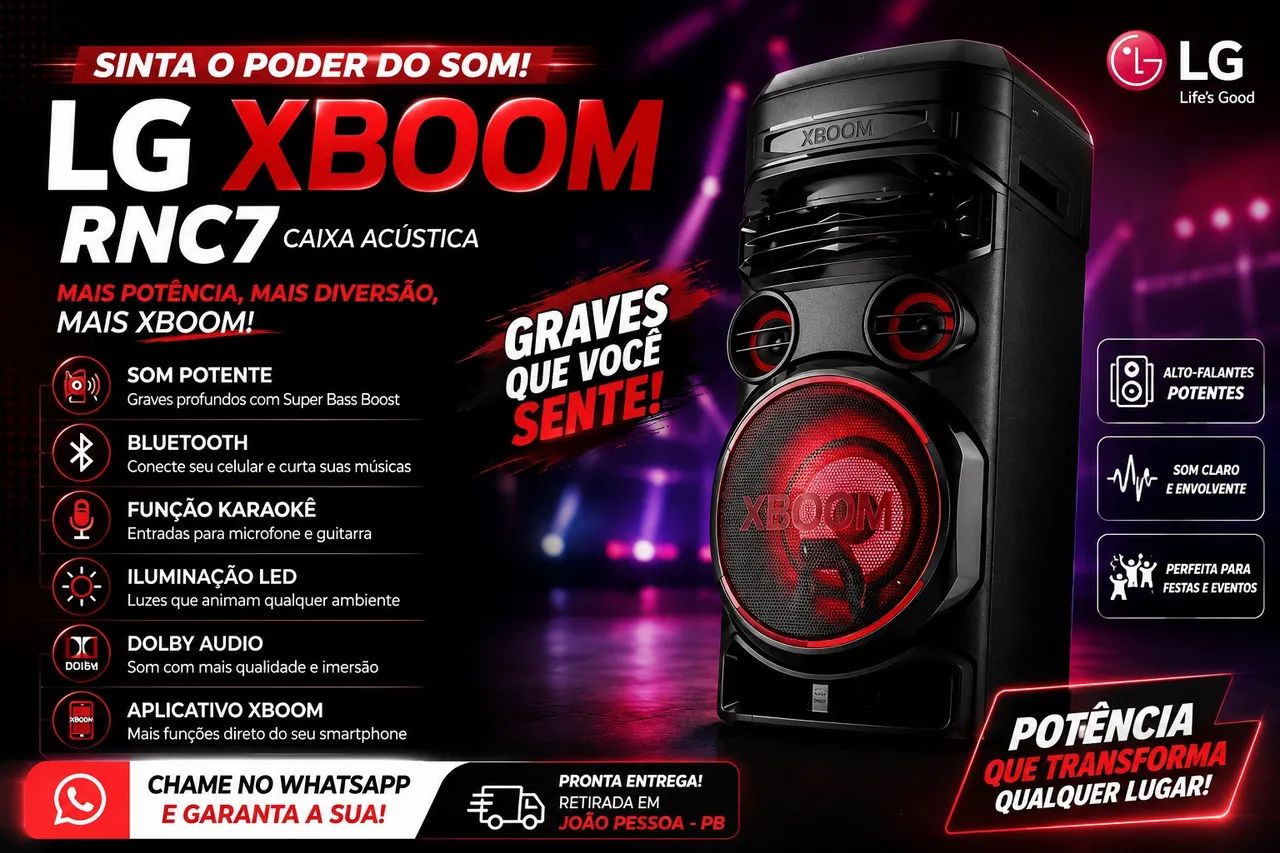 Caixa LG xboom