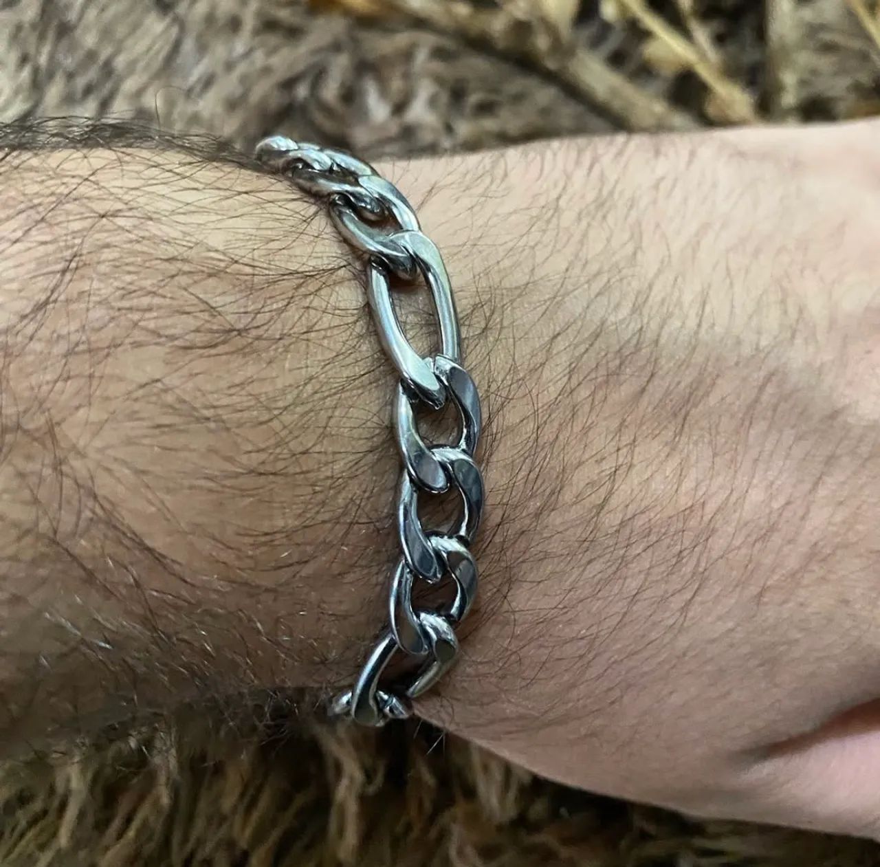 Pulseiras masculinas em Aço Inoxidável (NOVAS) - Foto 5