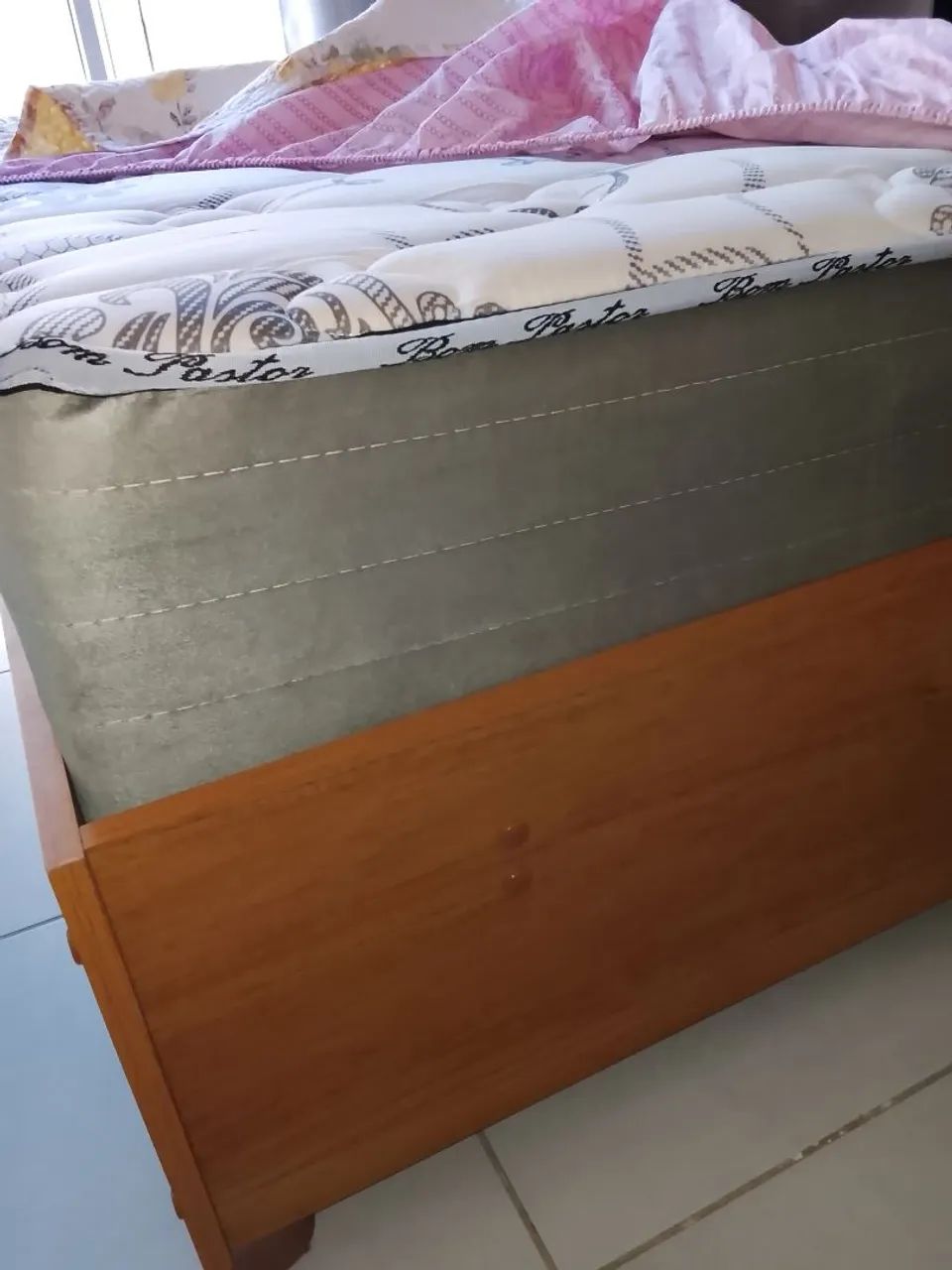 Cama de solteiro com colchão  - Foto 4
