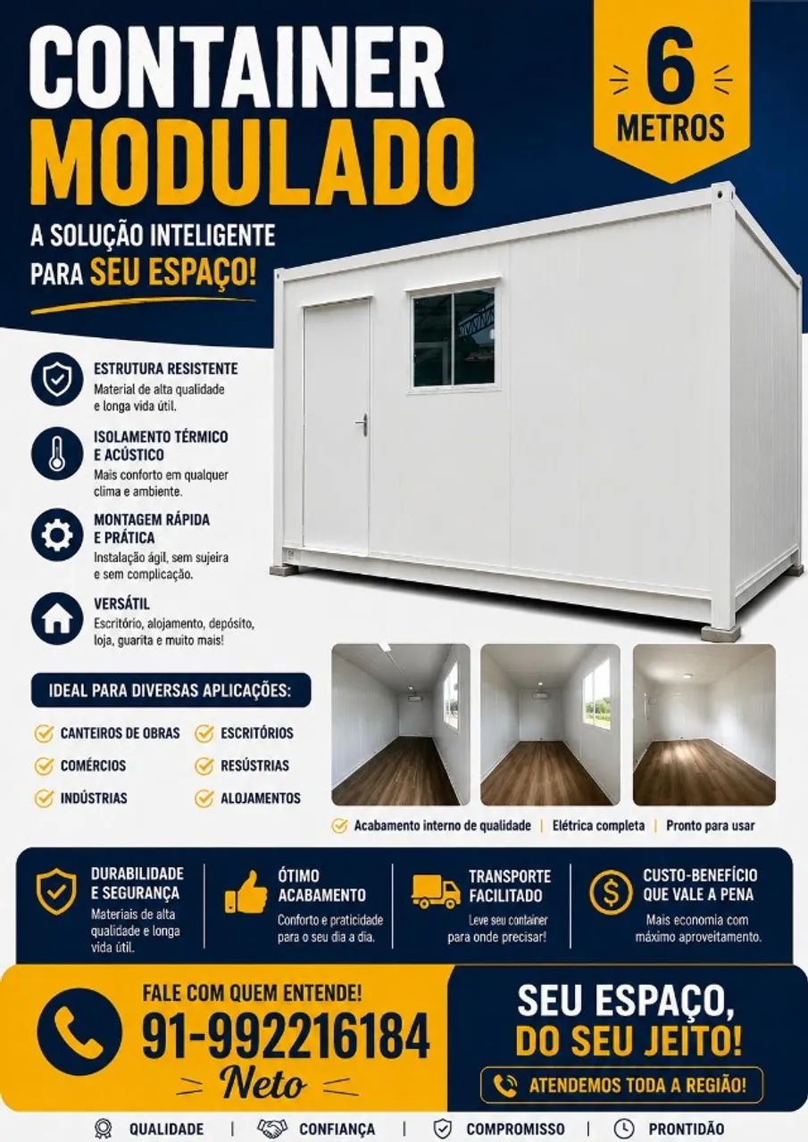 Container Mritimo & Modulado - Foto 2