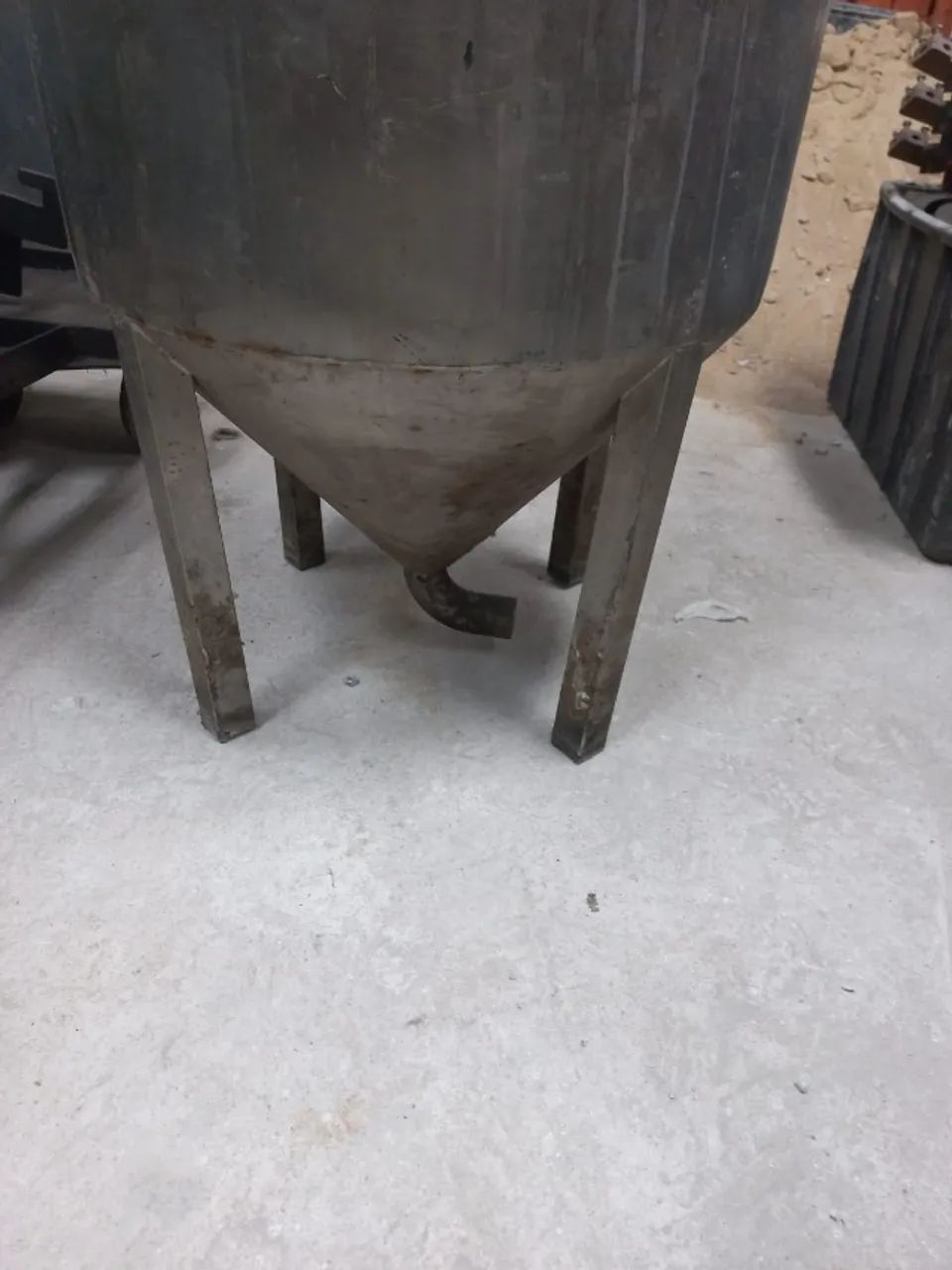 Funil Aço Inox 1000 Mm Altura X 600 Mm Diâmetro / -- 00215 - Foto 5