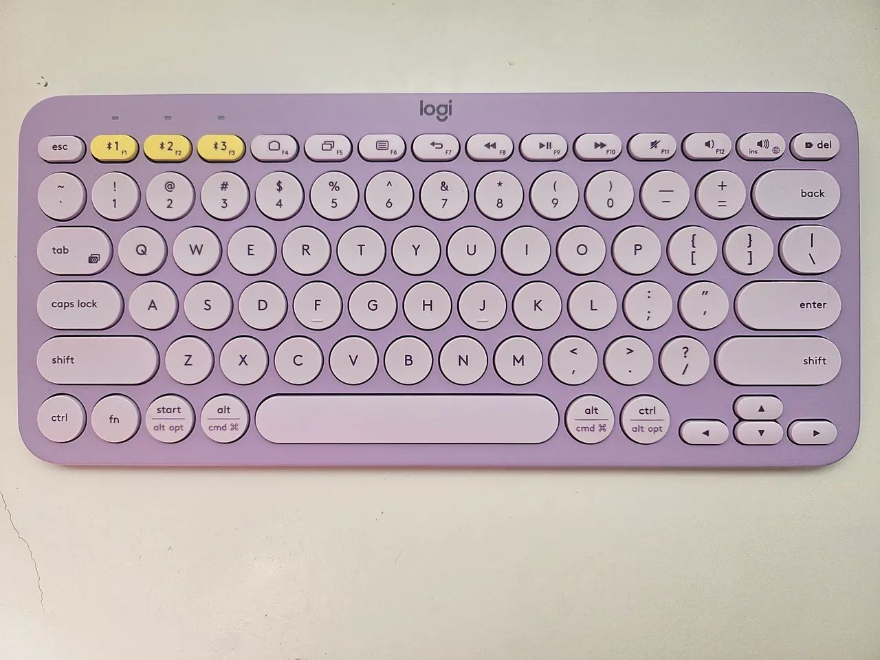Kit Logitech K380 + POP Mouse ? Lilás/Roxo