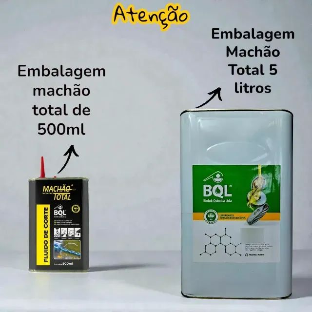 Fluido De Corte Para Todos Os Metais Machão Total- 5 Litros - Foto 2