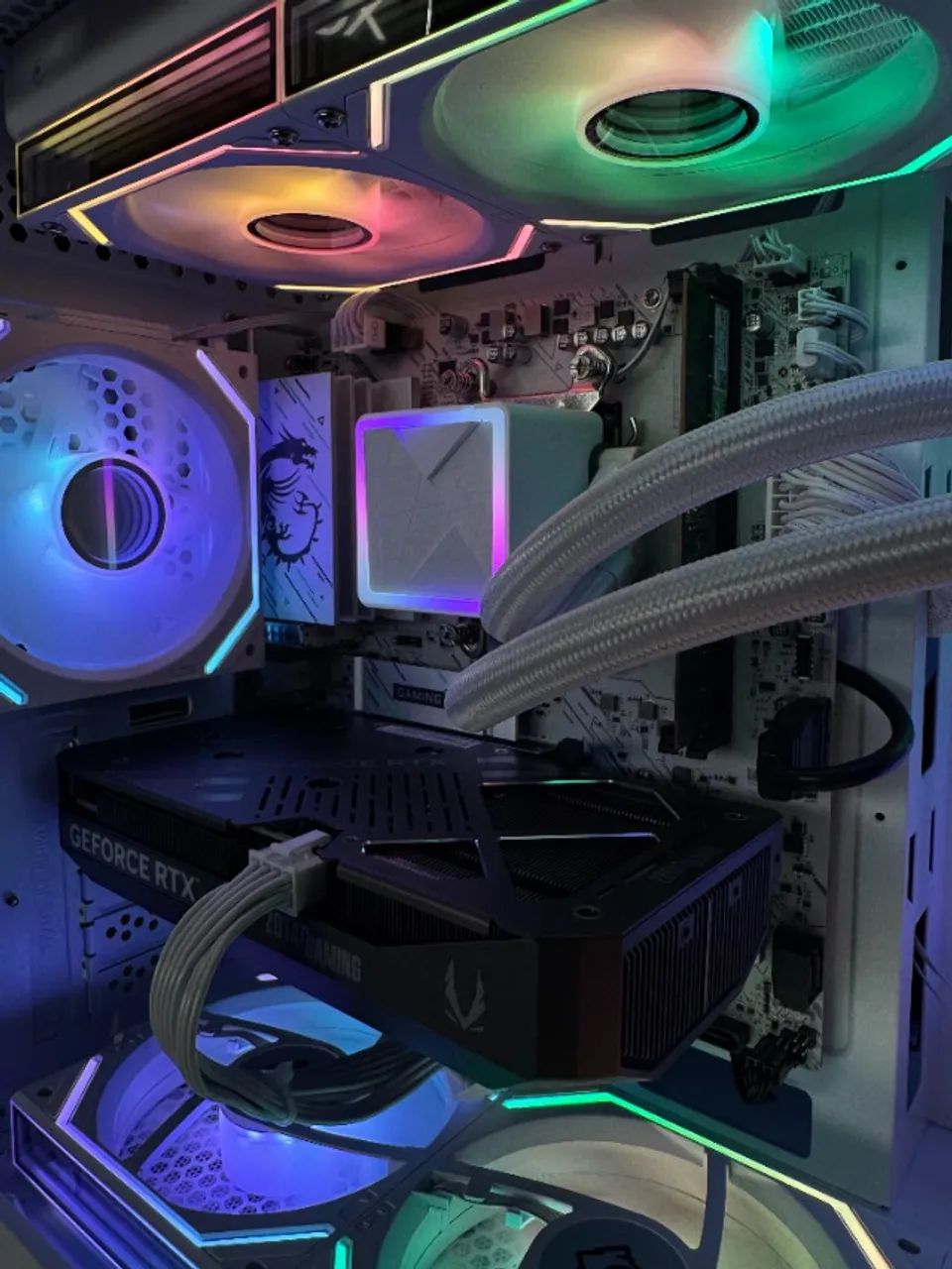 PC por R$ 12.999 à vista! - AMD Ryzen 5 7600x + RTX 5060TI 8GB - Olx Pay - Foto 3