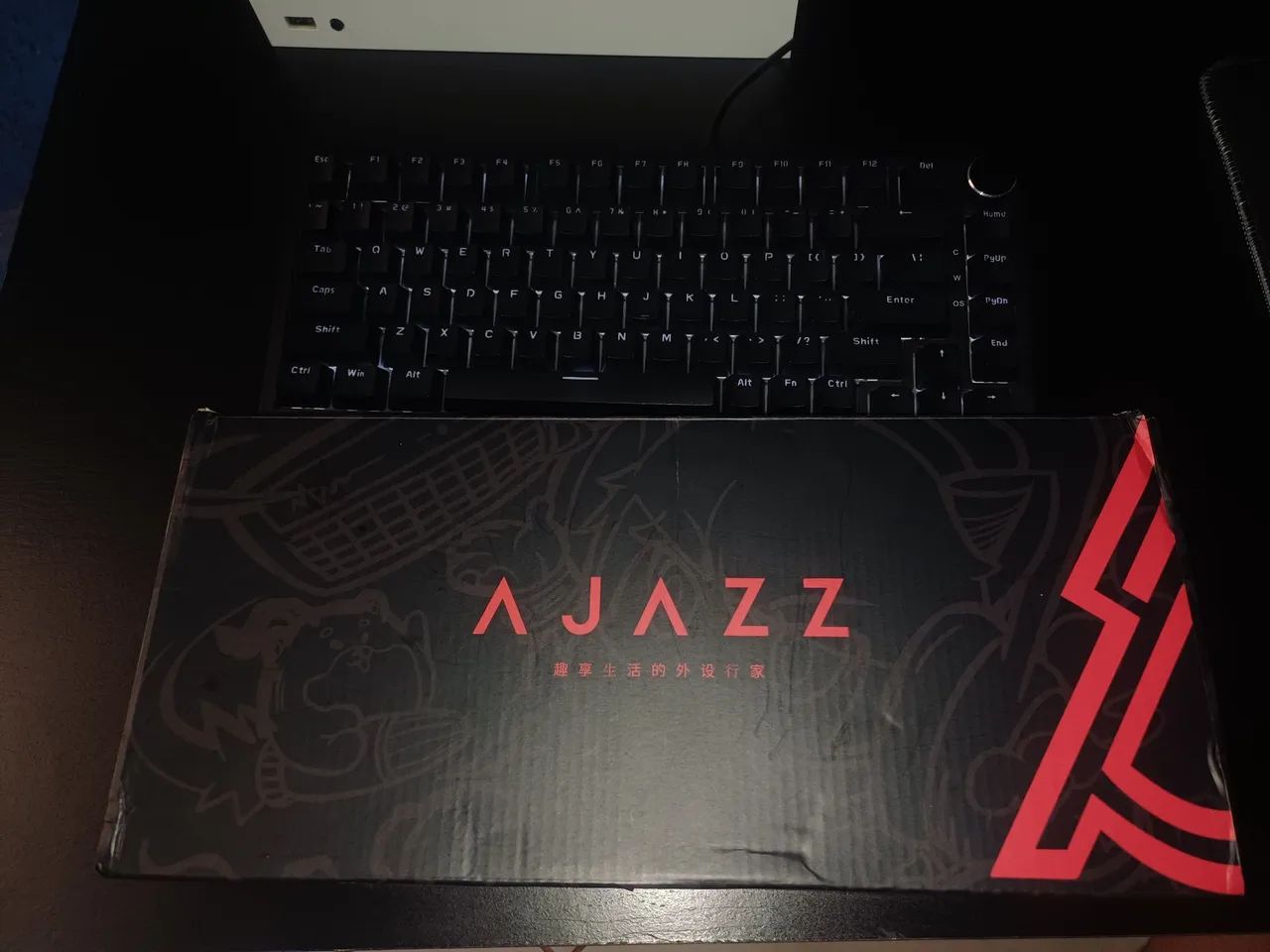 Ajazz Ak820, 75% switch red  - Foto 5