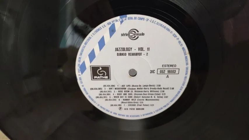 LP Jazzology Vol. 11 - Django Reinhard - 2 - Foto 3