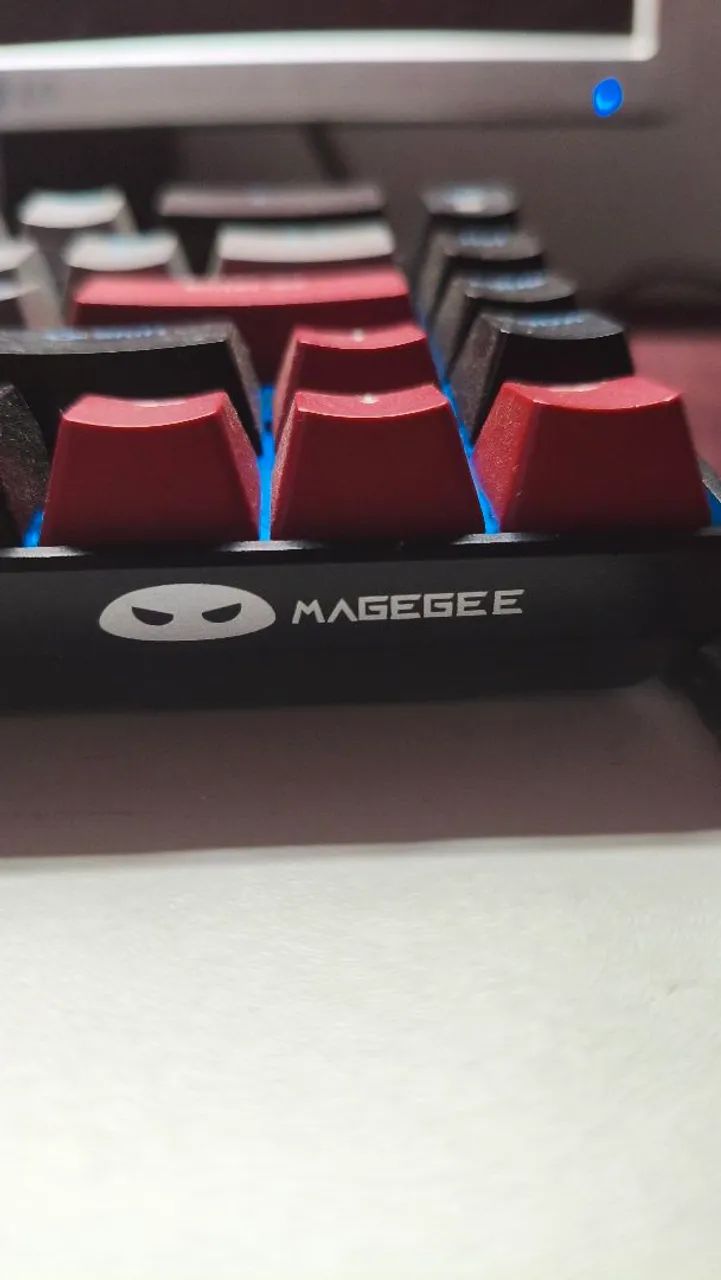 teclado mecânico magegee mk box 68  - Foto 2