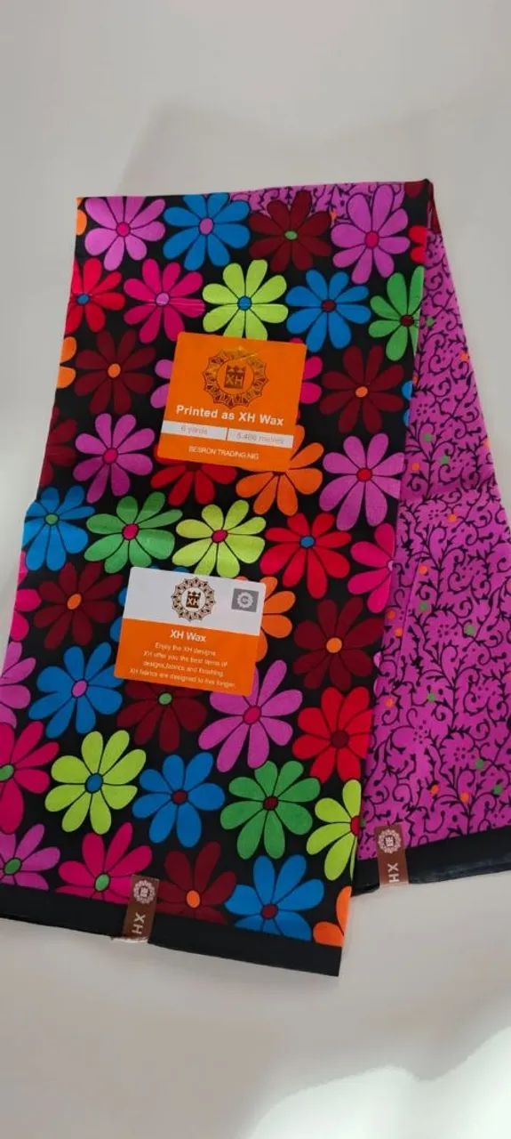 ?Tecido africano (ankáras) ideal para trajes de axé e moda afro - Foto 2