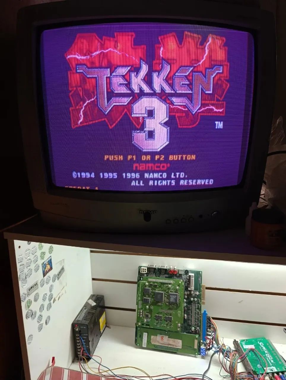 Placa Fliperama Tekken 3