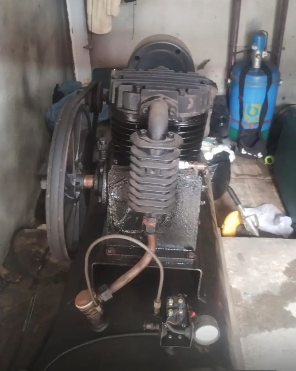 Compressor funcionando perfeitamente para seu trabalho  - Foto 4