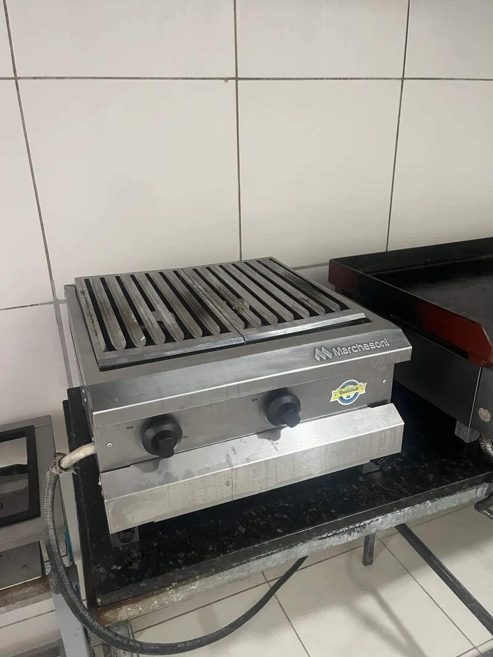 Charbroiler  50x100 cm - 4 Queimadores