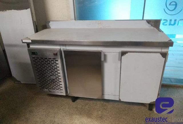 Balcão refrigerado em inox