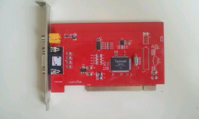 Placa Dvr captura pci + 4 cameras